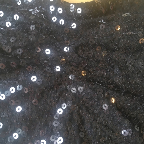 Express bandeau top with sequins - Picture 3 of 5